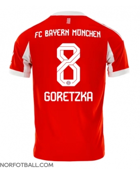 Billige Fotballdrakt Bayern Munich Leon Goretzka #8 Replika Hjemmedrakt 2025-26 Kortermet Billige Fotballdrakt Bayern Munich Leon Goretzka #8 Replika Hjemmedrakt 2025-26 Kortermet